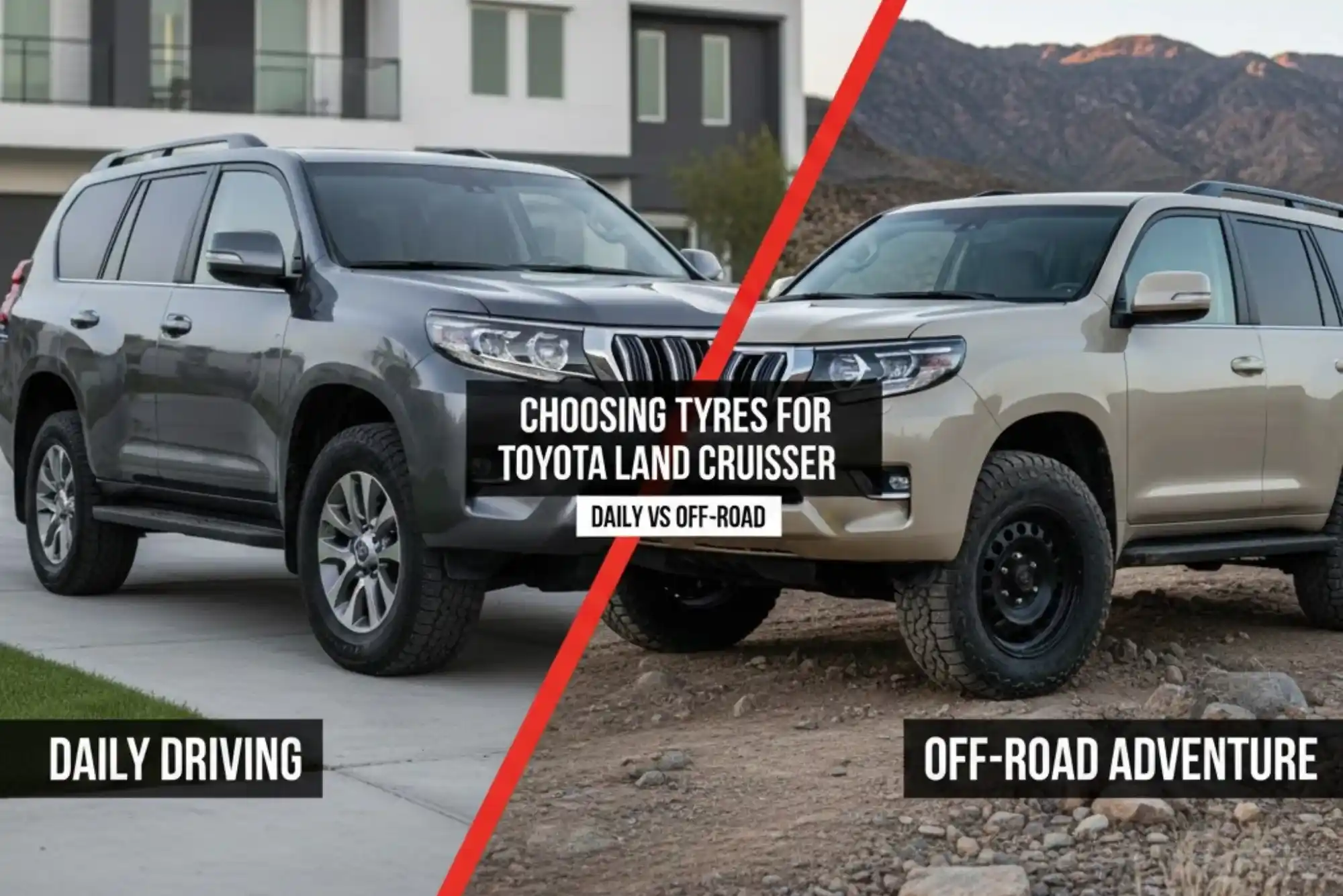 Choosing Tyres for Toyota Land Cruiser