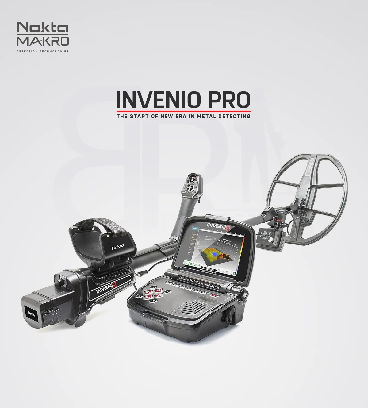 Invenio Pro gold and metal detector device
