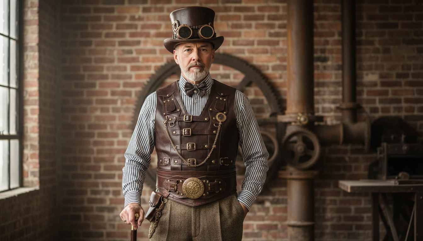Steampunk fashion men
