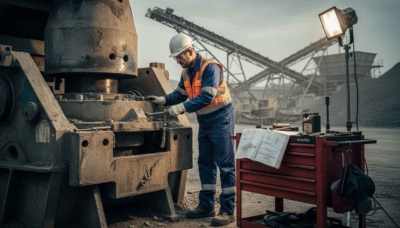 maintenance services for aggregates equipment